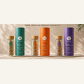 Nudora 3-Step System — Green, Orange and Purple with glass vials